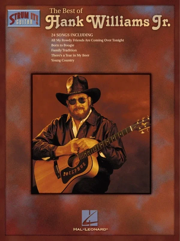 The Best Of Hank Williams Jr Lyrics/Chords Strum It (Softcover Book)