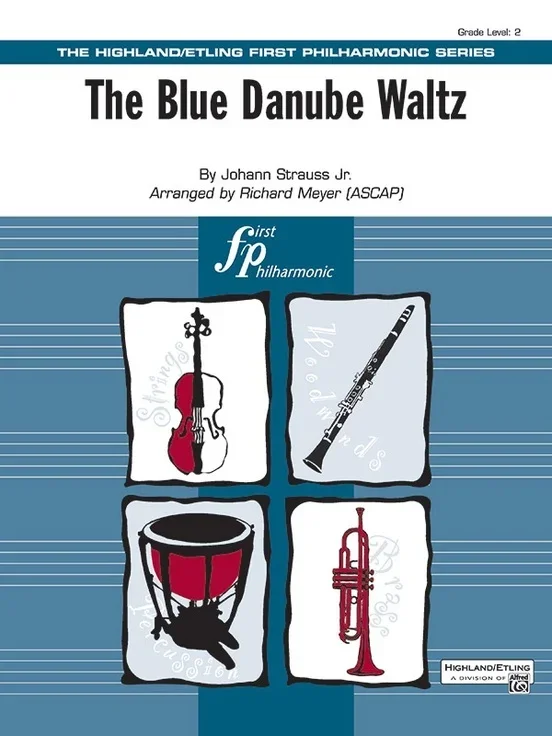 The Blue Danube Waltz Full Orchestra Gr 2