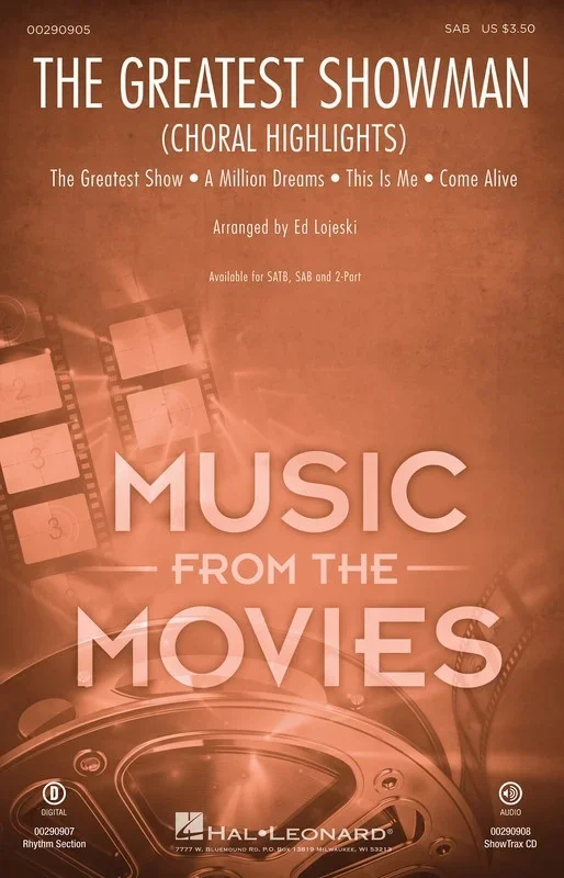 The Greatest Showman (Choral Highlights) Sab