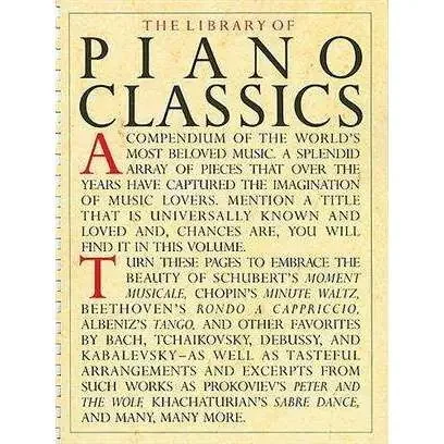 The Library of Piano Classics – Piano Collection