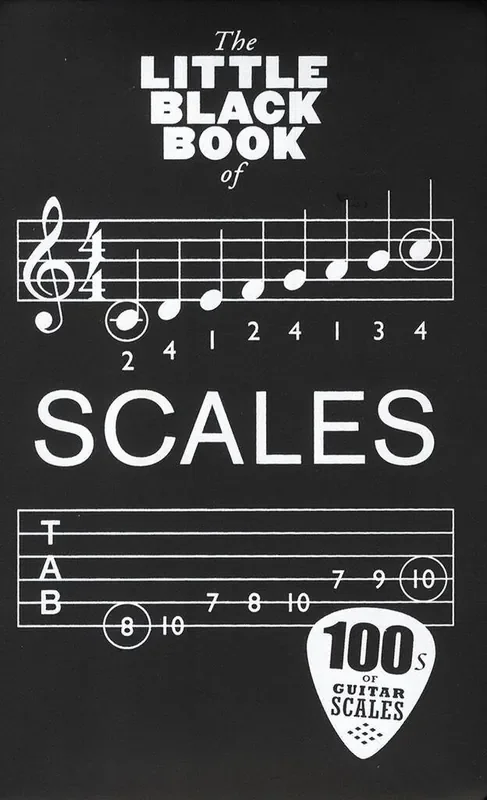 The Little Black Book Of Scales – Guitar Notation & Tab