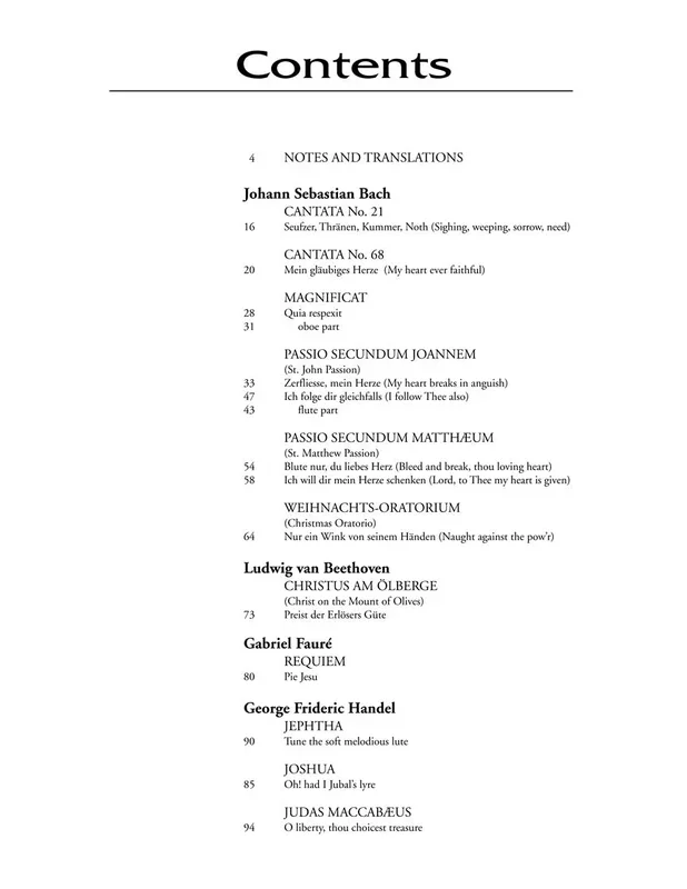 The Oratorio Anthology – Soprano