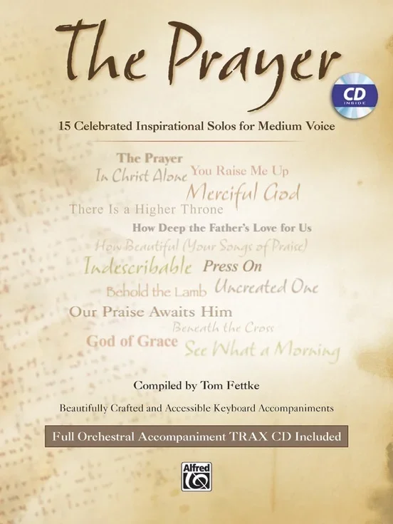 The Prayer Med Voice Book/CD