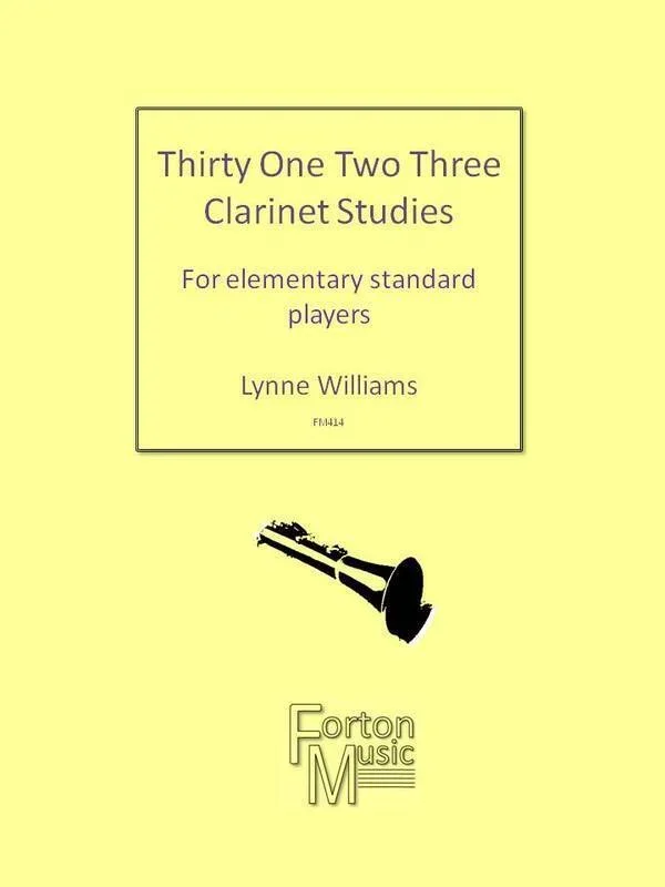 Thirty One Two Three Clarinet Studies (Softcover Book)