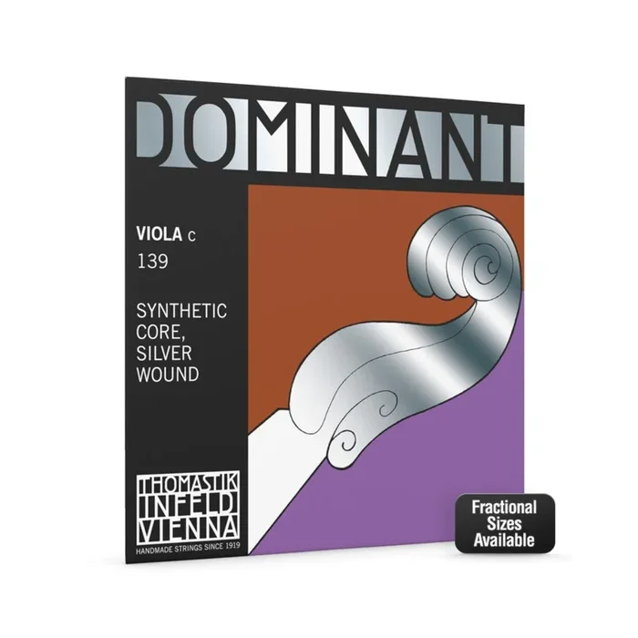 Thomastik Dominant 139H Viola ‘C’ String 1/2 Size (13″) Medium Synthetic Core