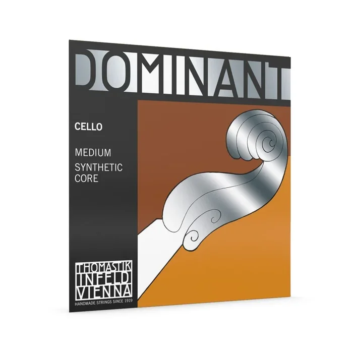 Thomastik Dominant Cello C String – Synthetic Core, Chrome Wound, 4/4 Size