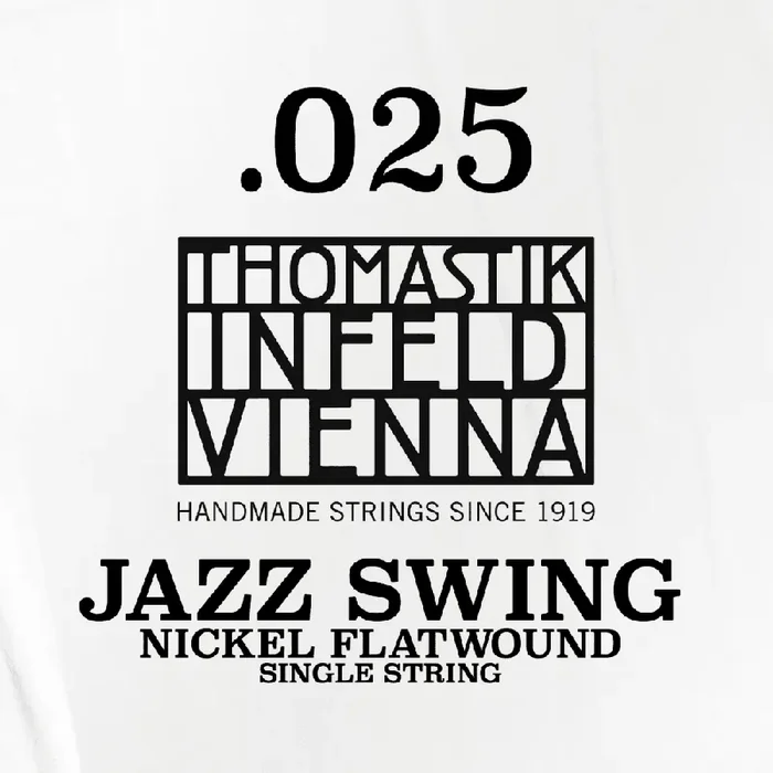 Thomastik-Infeld Jazz Swing Nickel Flatwound Single String .025