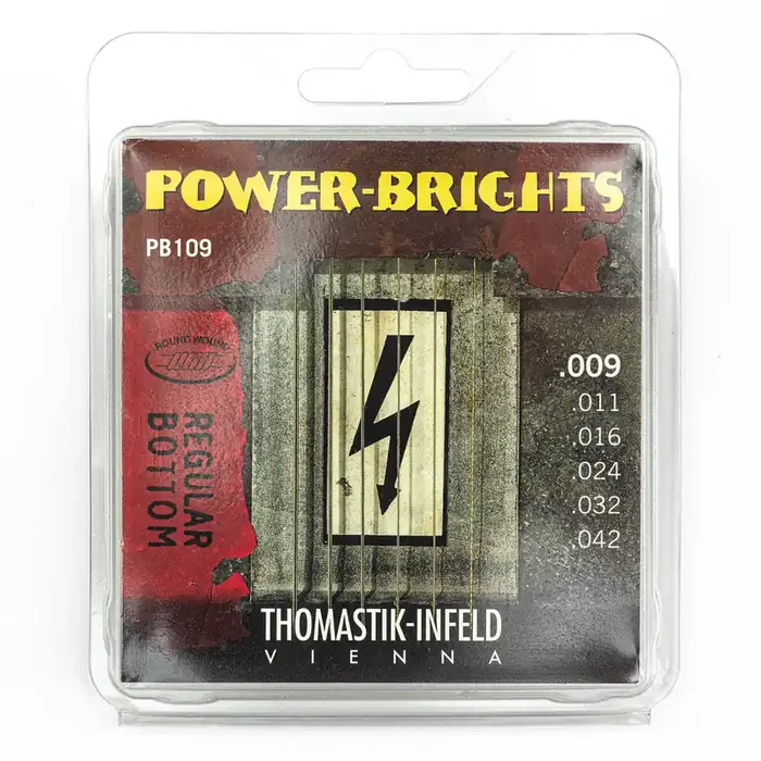 Thomastik-Infeld PB109 Power-Brights 9-42 Electric Guitar Strings