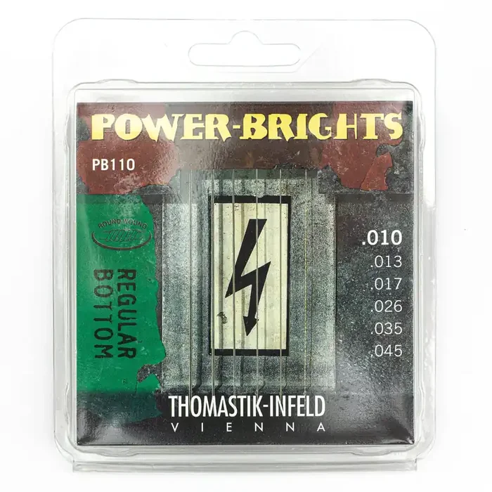 Thomastik-Infeld PB110 Power-Brights 10-45 Electric Guitar Strings