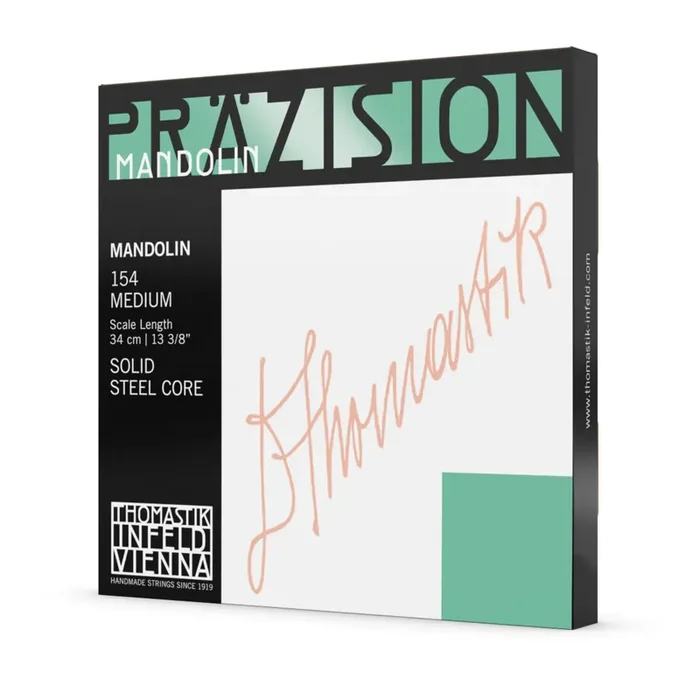 Thomastik-Infeld Precision Flat Wound Mandolin Strings, Loop End, Light