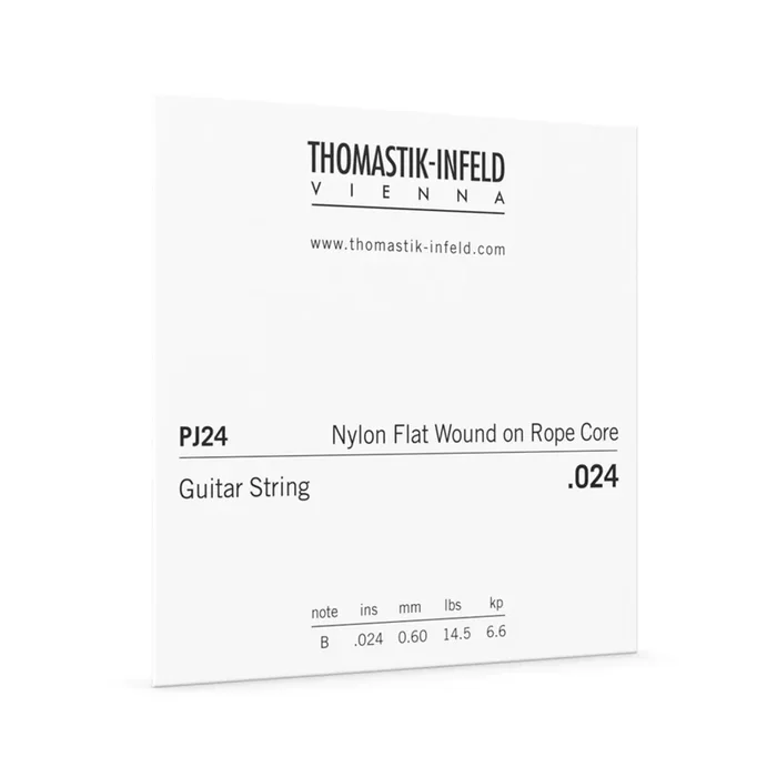 Thomastik John Pearse PJ24 .024 Acoustic Guitar String – Single String