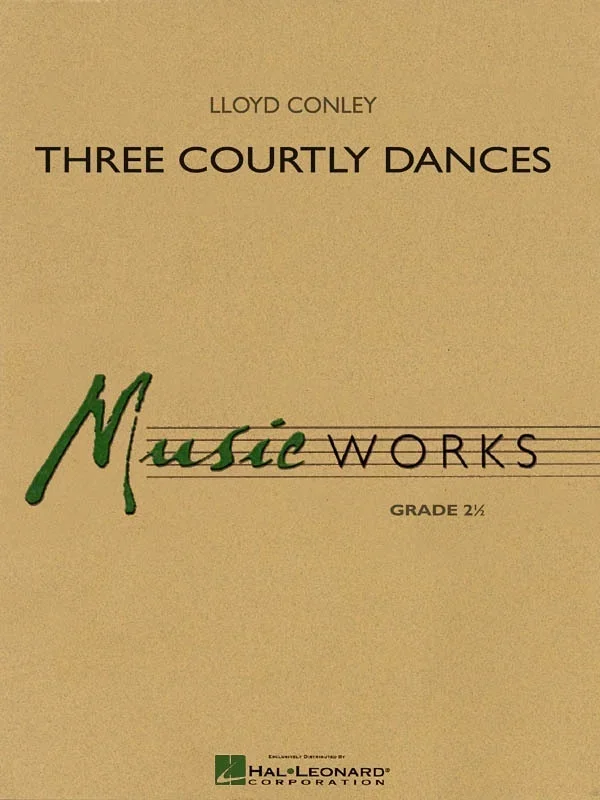 Three Courtly Dances Music Works 2 (Music Score/Parts/CD)