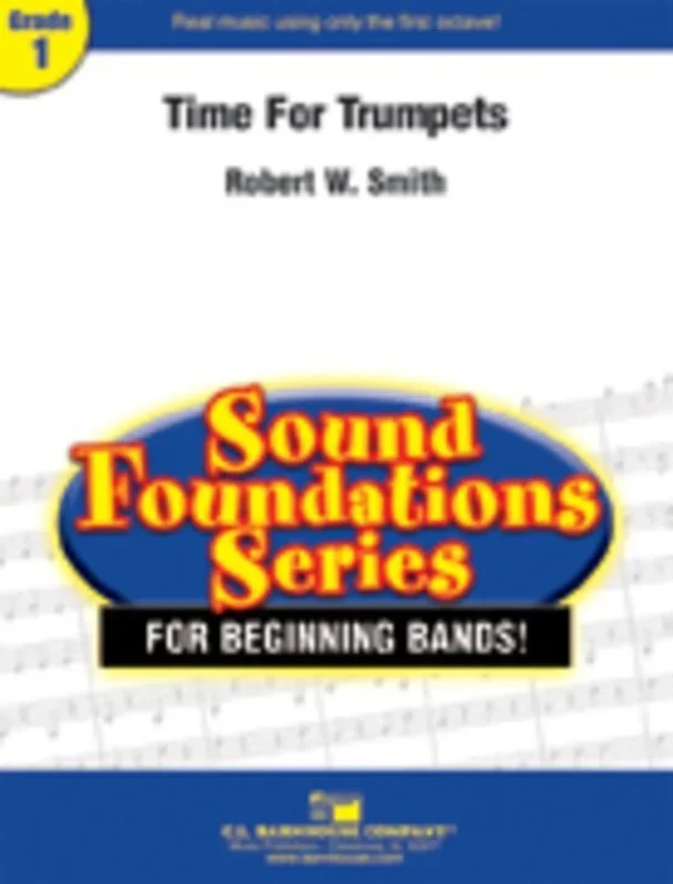 Time For Trumpets Concert Band 1 Score/Parts Book