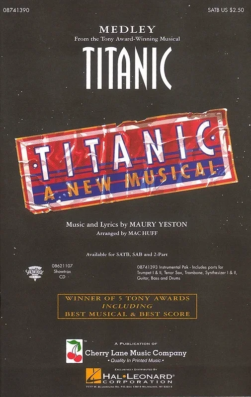 Titanic Medley Broadway SATB
