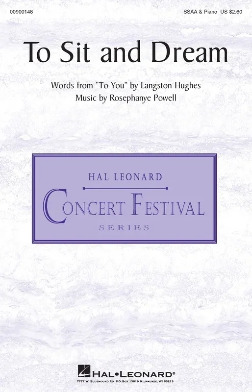 To Sit And Dream Ssaa Divisi Octavo