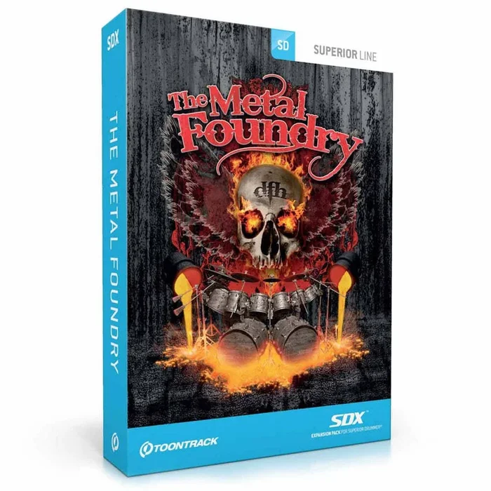 Toontrack The Metal Foundry SDX – Superior Drummer Sound Expansion (Software Serial Number)