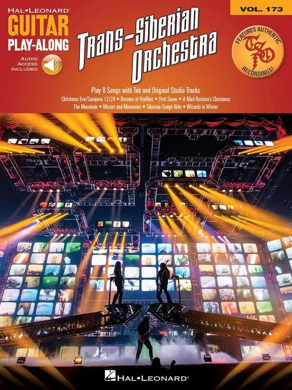 Trans-Siberian Orchestra Guitar Playalong V173 Book/Online Audio (Softcover Book/Online Audio)