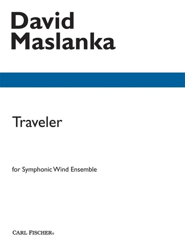 Traveler For Symphonic Wind Ensemble Score/Parts Book