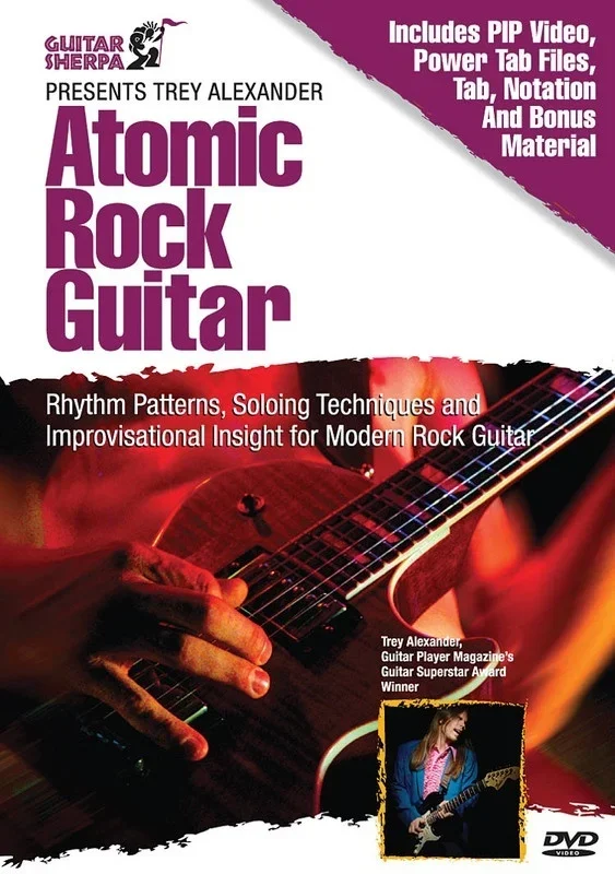 Trey Alexander Atomic Rock Guitar DVD
