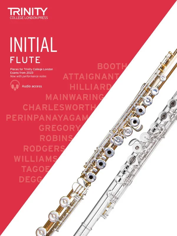 Trinity Flute Exam Pieces from 2023 – Initial