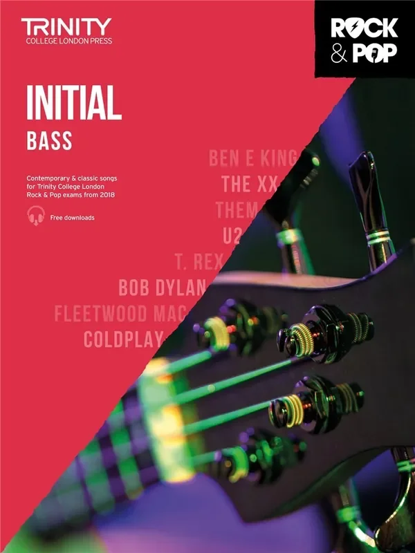 Trinity Rock & Pop 2018 Exam Book (for Bass)