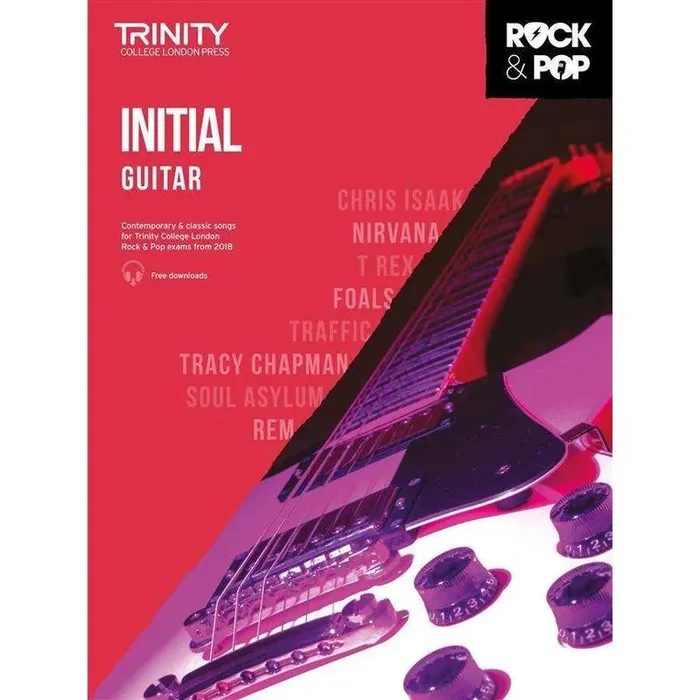 Trinity Rock & Pop 2018 Exam Book (for Guitar)