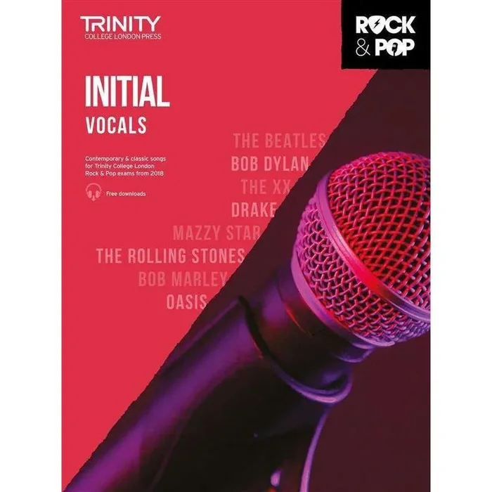 Trinity Rock & Pop 2018 Exam Book (for Vocals)