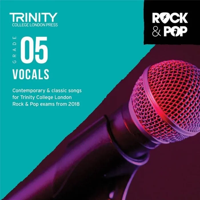 Trinity Rock & Pop Vocals from 2018: Grade 5 – CD