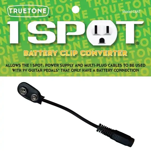 Truetone 1 Spot CBAT Effects Pedal Battery Cable Connector