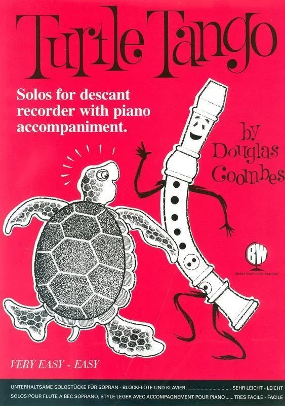 Turtle Tango For Descant Recorder (Softcover Book)