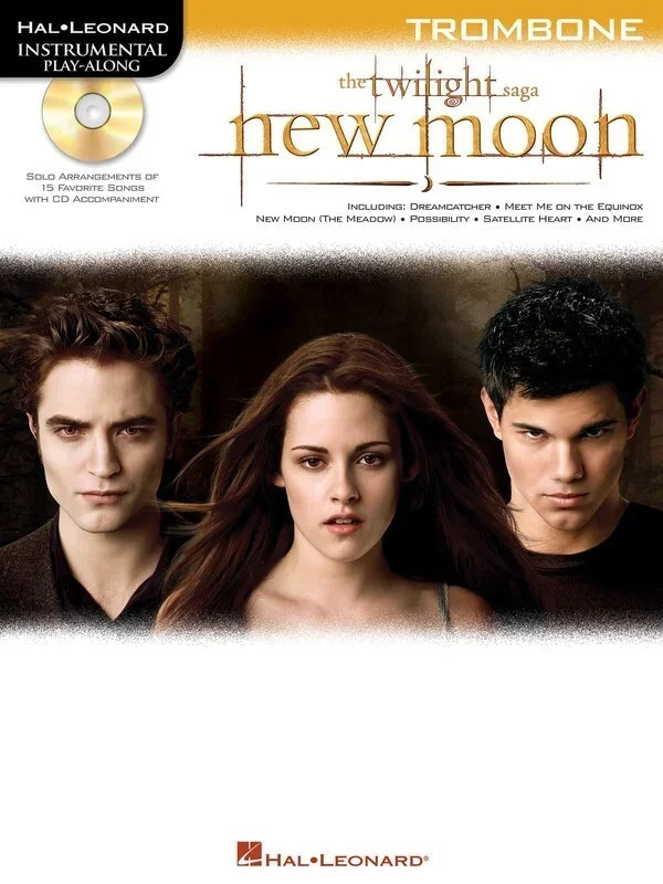 Twilight New Moon Book/CD Trombone (Softcover Book/CD)