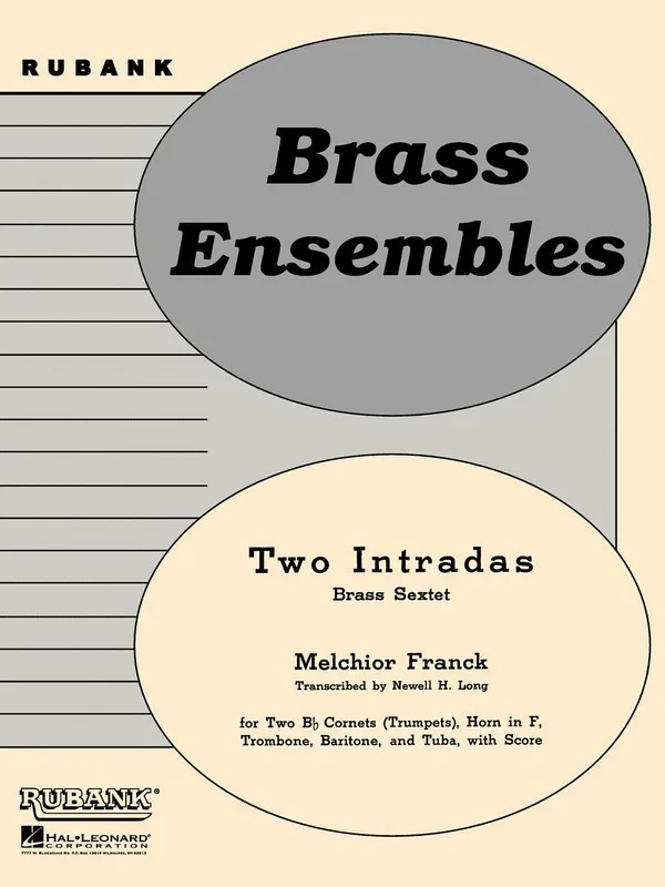 Two Intradas Brass Sextet (Music Score/Parts)