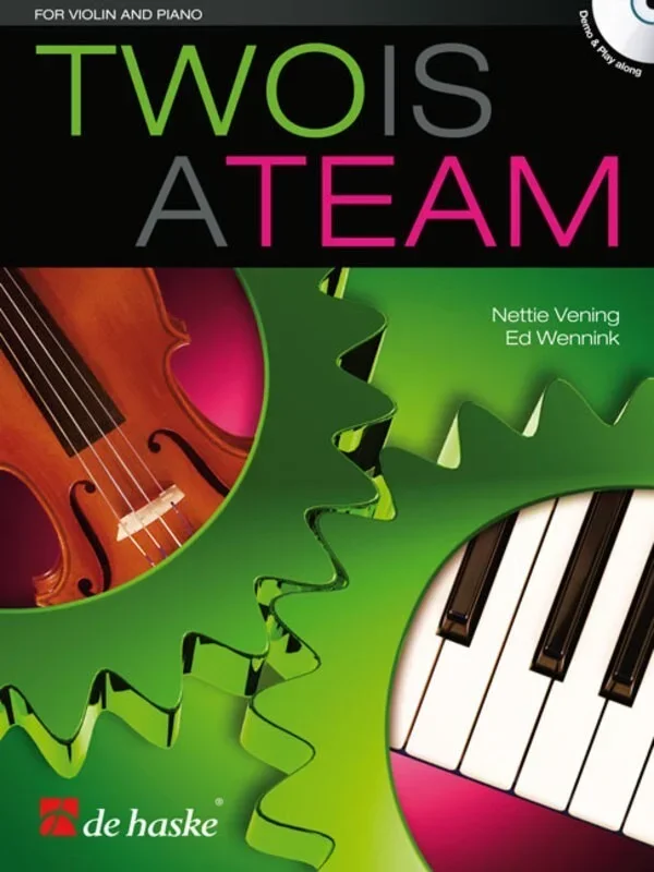 Two Is A Team Violin And Piano Softcover Book/CD