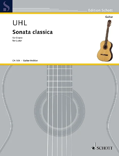 Uhl, Alfred : Uhl, Alfred : Sonata classica, – guitar – Schott Digital