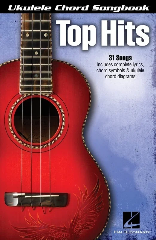 Ukulele Chord Songbook Top Hits (Softcover Book)