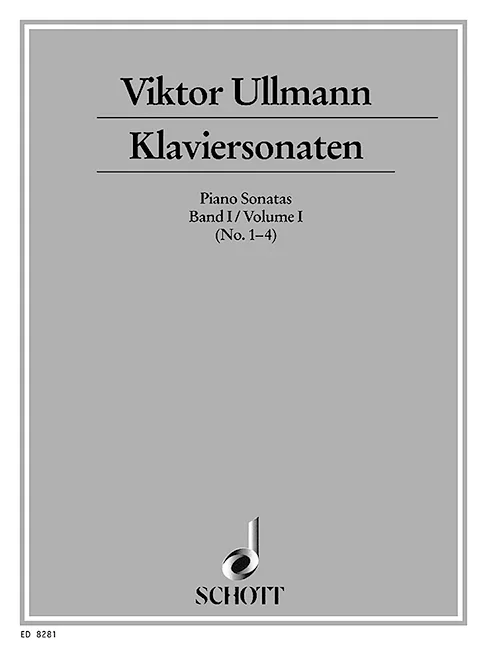 Ullmann, Viktor : Ullmann, Viktor : Piano Sonatas, No. 1-4 – piano – Schott Digital