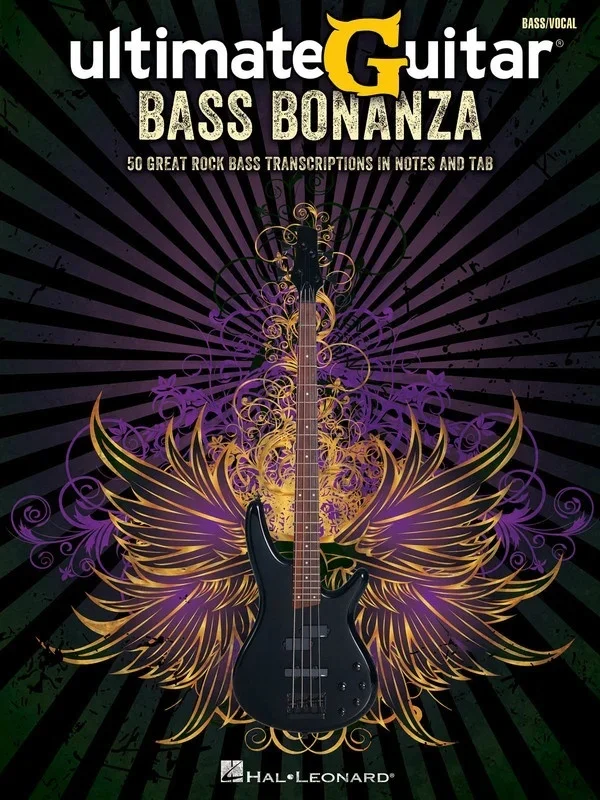Ultimate Guitar Bass Bonanza Recorded Versions (Softcover Book)