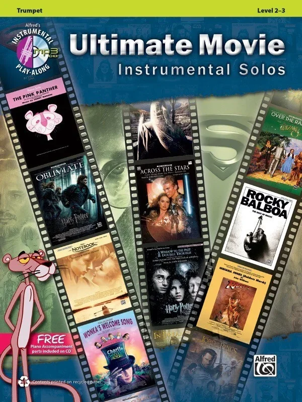 Ultimate Movie Inst Solos Trumpet Softcover Book/CD