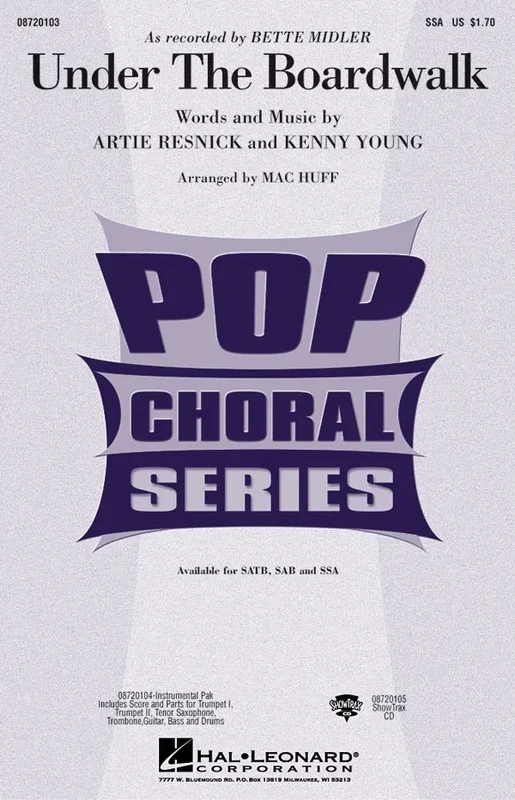 Under The Boardwalk SSA (Octavo)