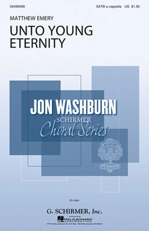 Unto Young Eternity SATB A Cappella