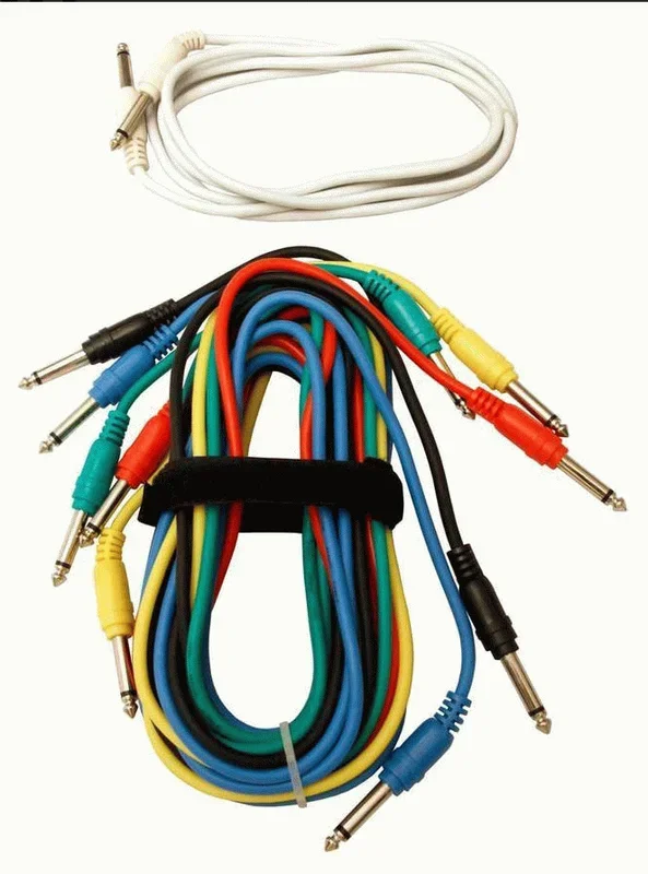 UXL (6 Pack) 6.3Mm Jack 02 Meter Patch Cable