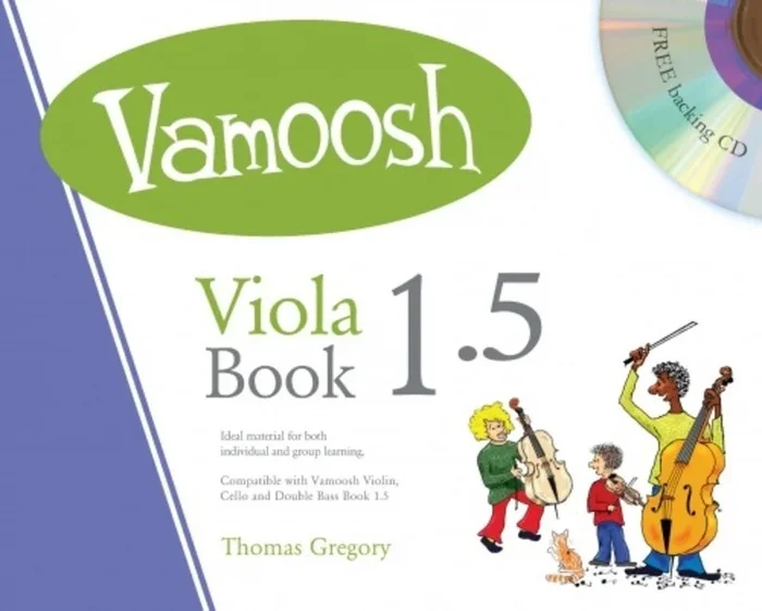 Vamoosh Viola Book 1.5 (Softcover Book/CD)