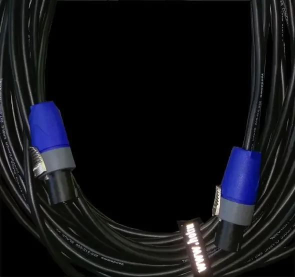 Van Damme Speakon to Speakon Speaker Lead, Tour Grade