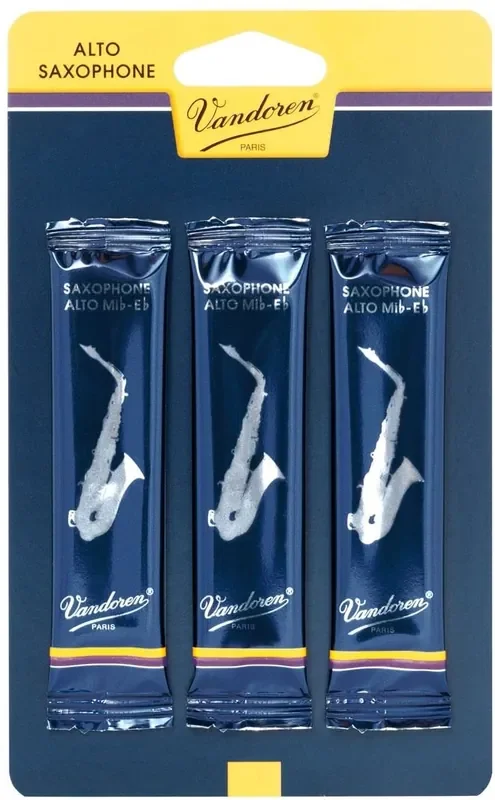 Vandoren Alto Saxophone Reeds (Pack of 3)