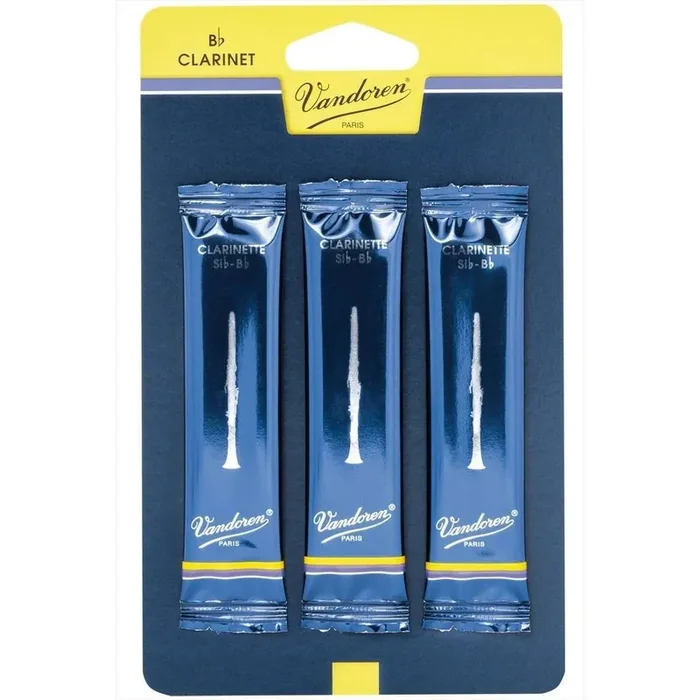 Vandoren Reeds Clarinet Bb (3 Pack)