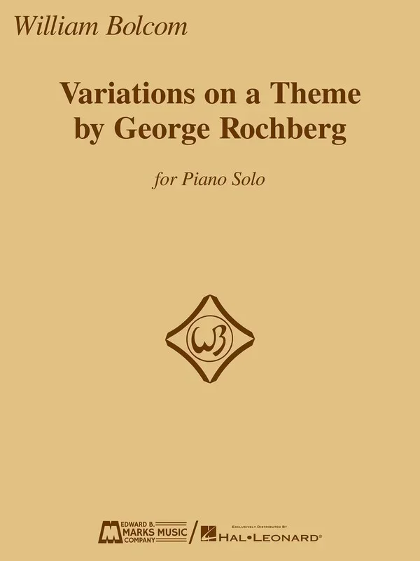 Variations On A Theme By George Rochberg (Softcover Book)