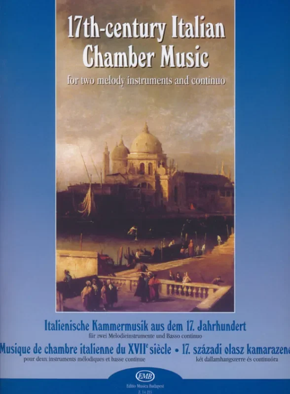 Various 17th Century Italian Chamber Music for Duet & Continuo