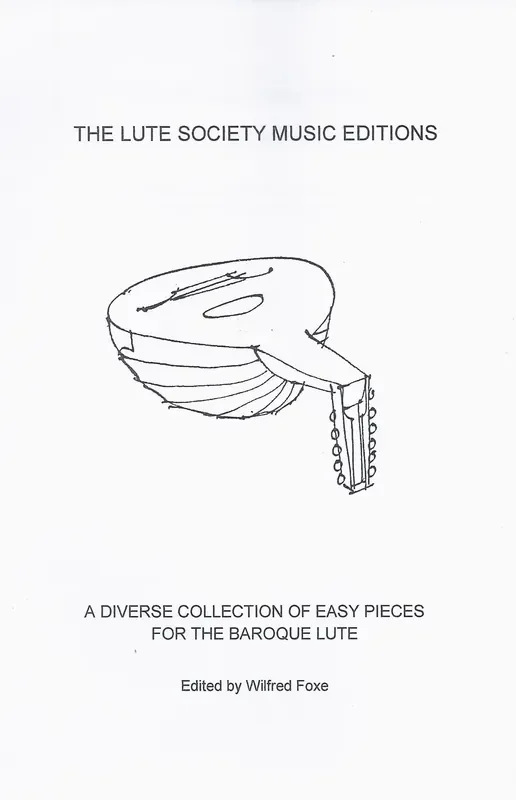 Various A Diverse Collection of Easy Pieces for the Baroque Lute