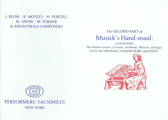 Various The Second Part of Musicks Hand-maid