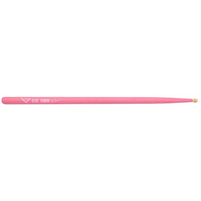 Vater Elise Trouw Model 16″ Drumsticks – 7A Grip, Pink Finish